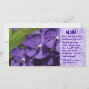 Havaiano - Convites Florais Luau