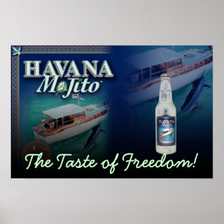 Havana Mojito Impressão sobre o Gosto da Liberdade