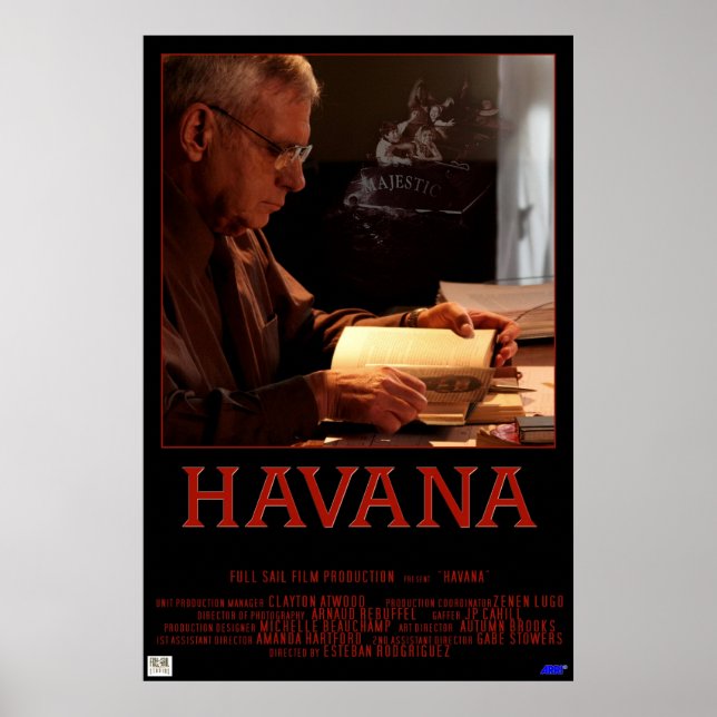 Havana Movie Poster (Frente)