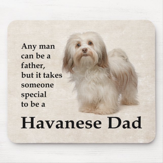 Havanese Pai Mousepad (Frente)