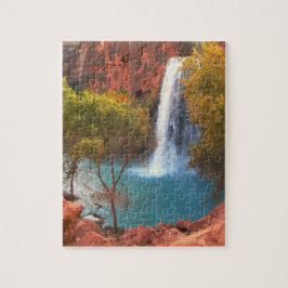 Havasu Falls, quebra-cabeça de quebra-cabeça de Wa