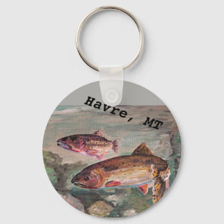 Havre Cutthroat Trut Chaveiro