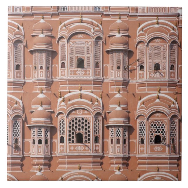Hawa Mahal (Palácio dos Ventos), Jaipur (Frente)