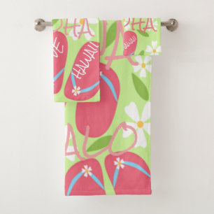 Hawaii Aloha Collection Bath Toalha