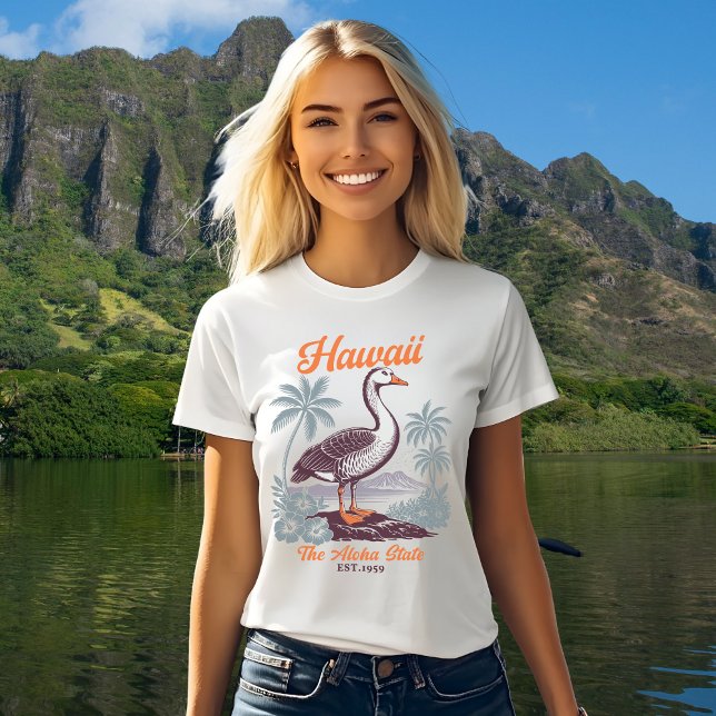 Hawaii Aloha State Goose Graphic  (Criador carregado)