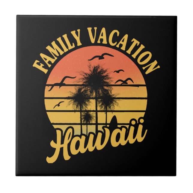 Hawaii Family Vacation 2022 Souvenir Gift (Frente)