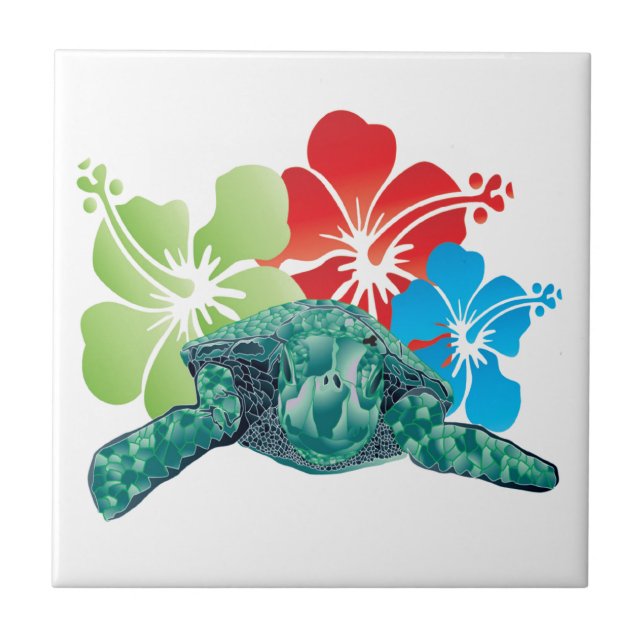 Hawaii Hibiscus Turtle (Frente)