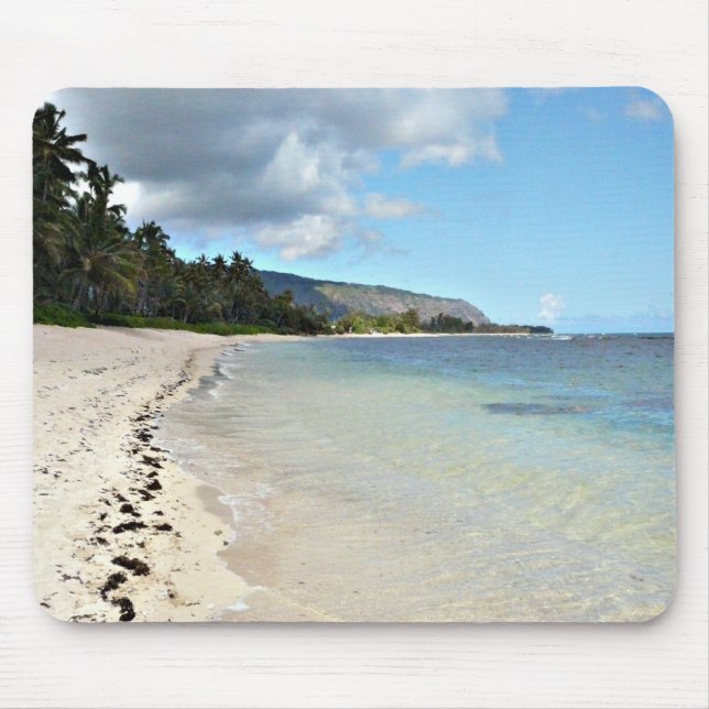 Hawaiian Beach Scenes Mousepad (Frente)