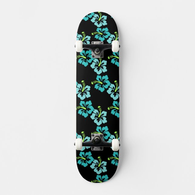 Hawaiian Flowers Skate (Frente)