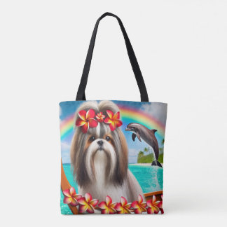 Hawaiian Outrigger Adventure Tote Bag