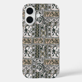 Hawaiian Petroglicph Tapa Capa de telefone