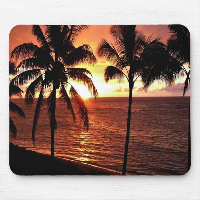 Hawaiian Sunset Mousepad (Frente)