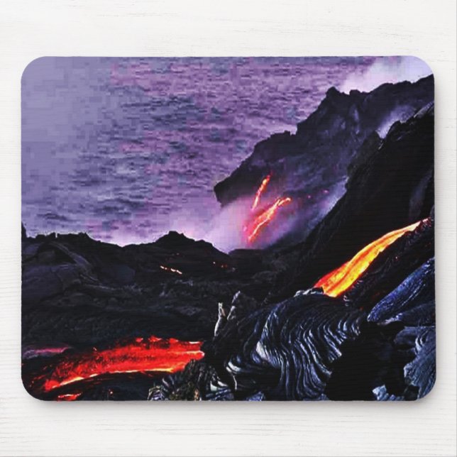 Hawaiian Volcano Mousepad (Frente)