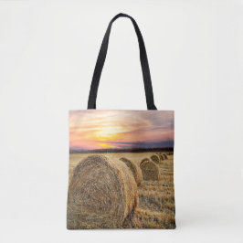 Hay Balança Fazenda Ranch Sunset Tote Bag