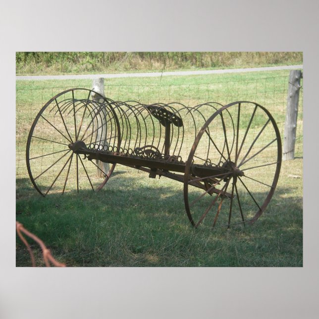 Hay Rake Poster (Frente)