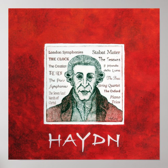 Haydn impressão (Frente)