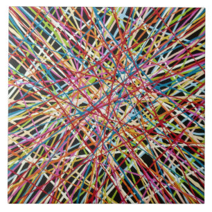 Haystack no Azulejo vermelho 6 x 6 cerâmico