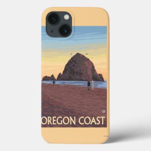 Haystack Rock Viagens vintage