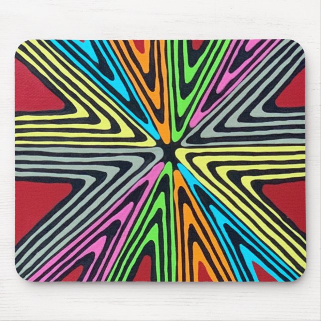 Haywire em Neon Mousepad (Frente)