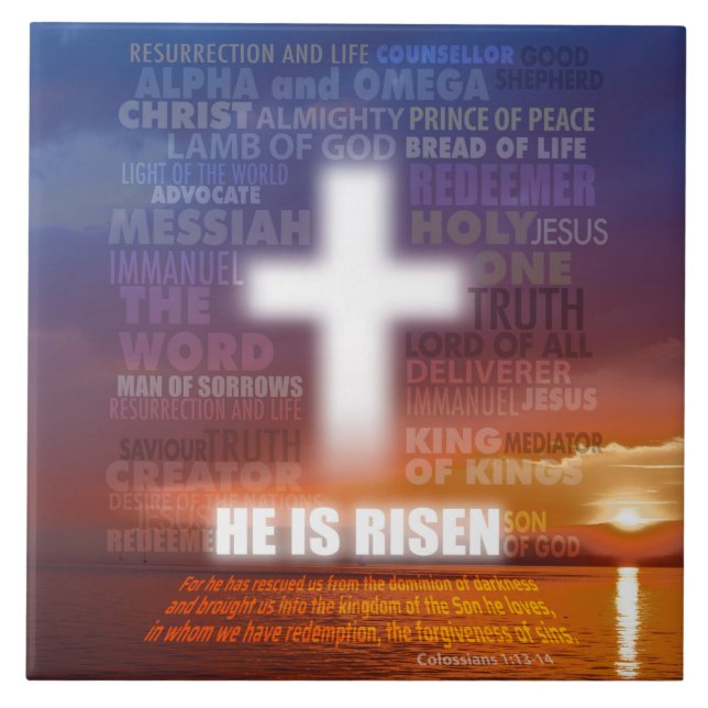 He is Risen - Easter  (Frente)