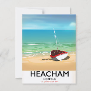 Heacham Norfolk poster