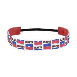 Headband do Não-Deslizamento da bandeira de Haiti
