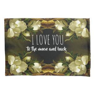 Heade Magnolia Flower Eu Te Amo, Maleta