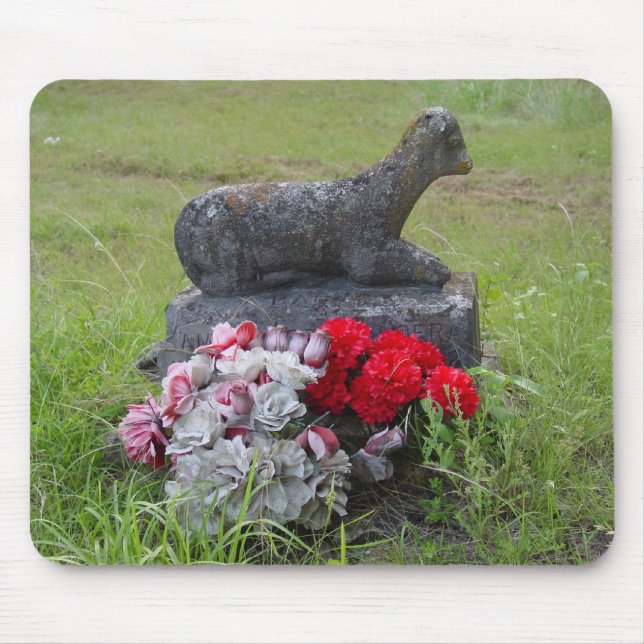 Headstone Mousepad do cordeiro (Frente)