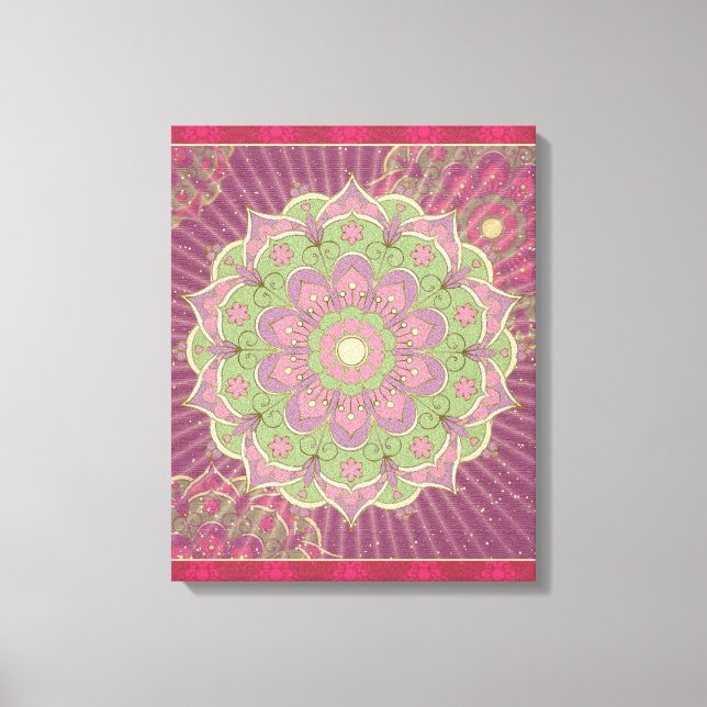 Healing Mandala - Canvas (Frente)