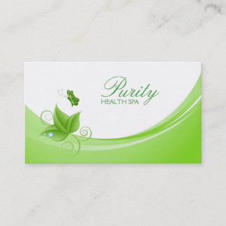 Health Spa Cartão de visita