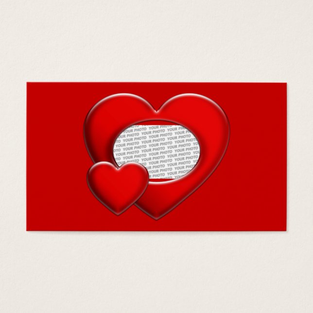 Heart ART Modelo + sua foto e texto (Frente)