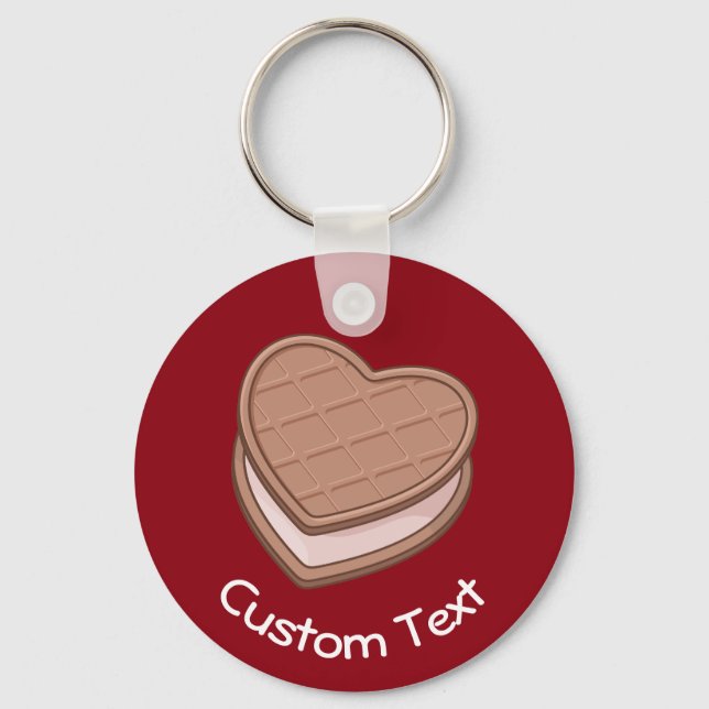 Heart Biscuit Chaveiro (Frente)