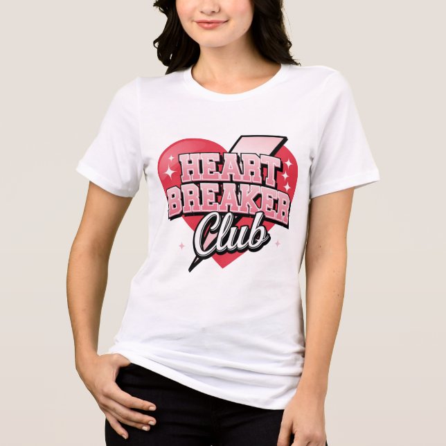 Heart Breaker Club Valentine – Bold Pink Heart (Frente)