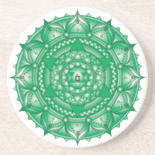 Heart Chakra Light Mandala Porta copos