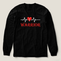 Heart Warrior Zipper Heart