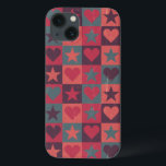 Hearts And Stars Pattern Pink<br><div class="desc">Hearts And Stars Seamless Pattern Pink. Raster version,  vector file available in portfolio.  © and ® Bigstock® - All Rights Reserved.</div>
