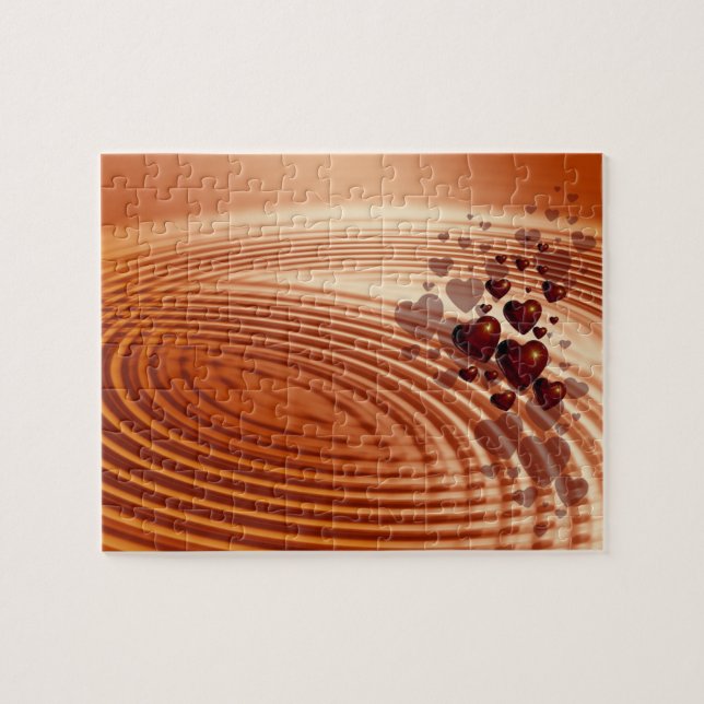 Hearts Jigsee Quebra-cabeça (Horizontal)