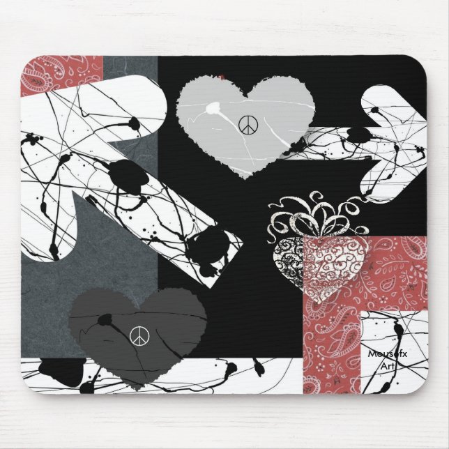 Hearts Mousepad (Frente)