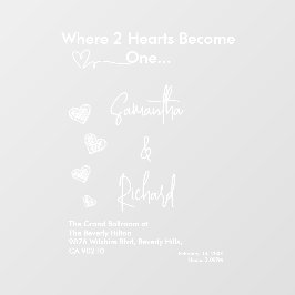 Hearts White Weddings Celebrating Love Romance