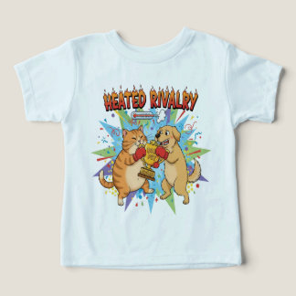 Heated Rivalry Cat vs Dog Boxing Funny Best Pet