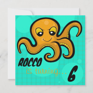 Heba o Convite de aniversário personalizado de po