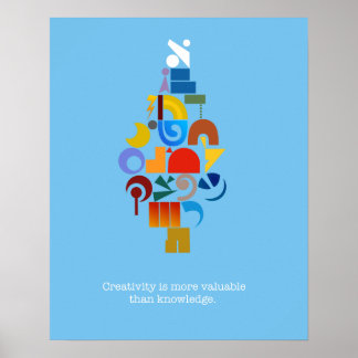 Hebraico contemporâneo e criativo, poster de Aleph