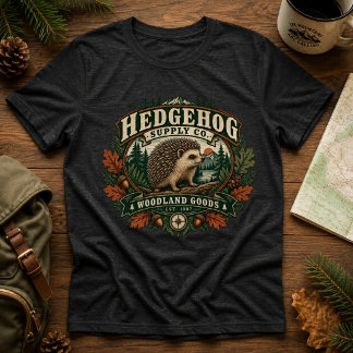 Hedgehog Supply Co. Produtos Florestais Vintage Na