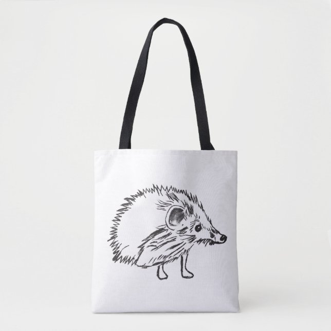 Hedgehog Tote Bag (Frente)