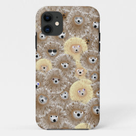 Hedgehogs iPhone SE + iPhone 5/5S, Capa de telefon
