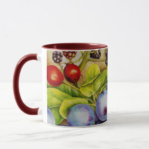 Hedgerow outono automático caneca fruta