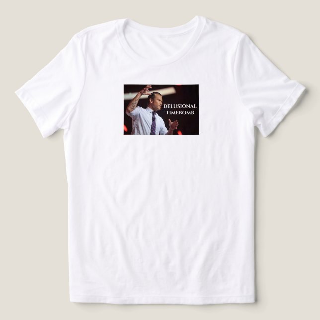 Hegseth é delirante anti-MAGA (Design frontal)