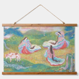 Heian Elysium: Ladies in a Spring Meadow