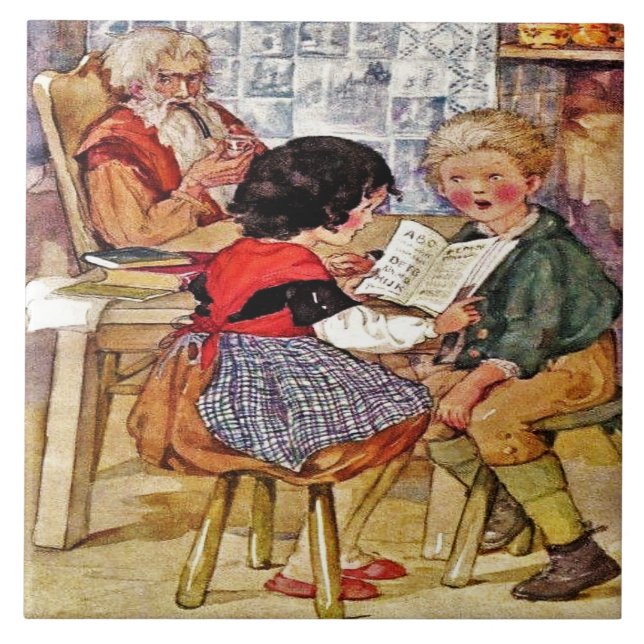 Heidi Reading Jessie Wilcox Smith (Frente)