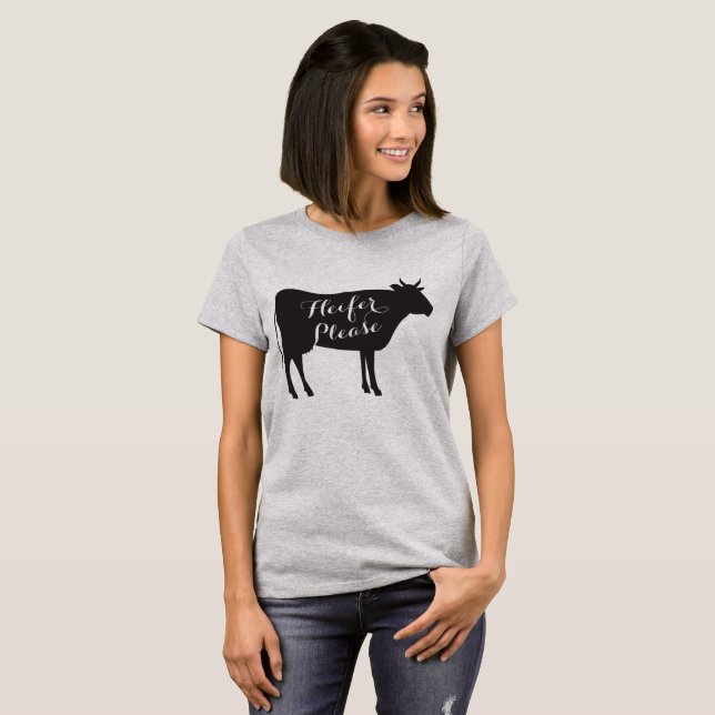 Heifer, Por Favor, Camisa (Frente Completa)